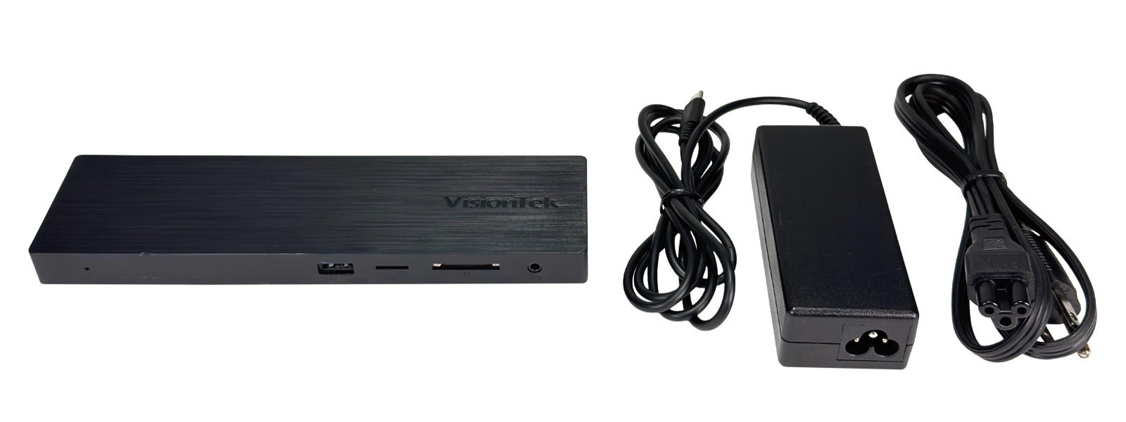 VisionTek VT2500 4K Multi Display USB-C Docking Station 901381 w/ AC Adapter