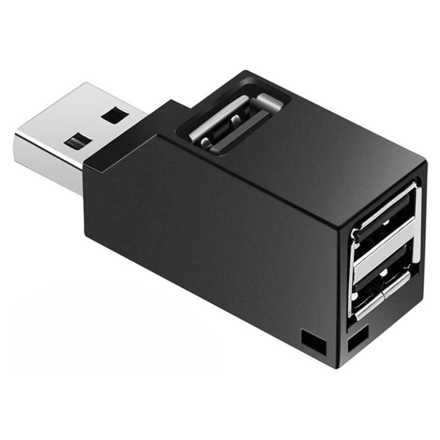 3 Pcs 3 Port USB 2.0 Hub Portable High Speed Splitter Box For PC Notebook Laptop