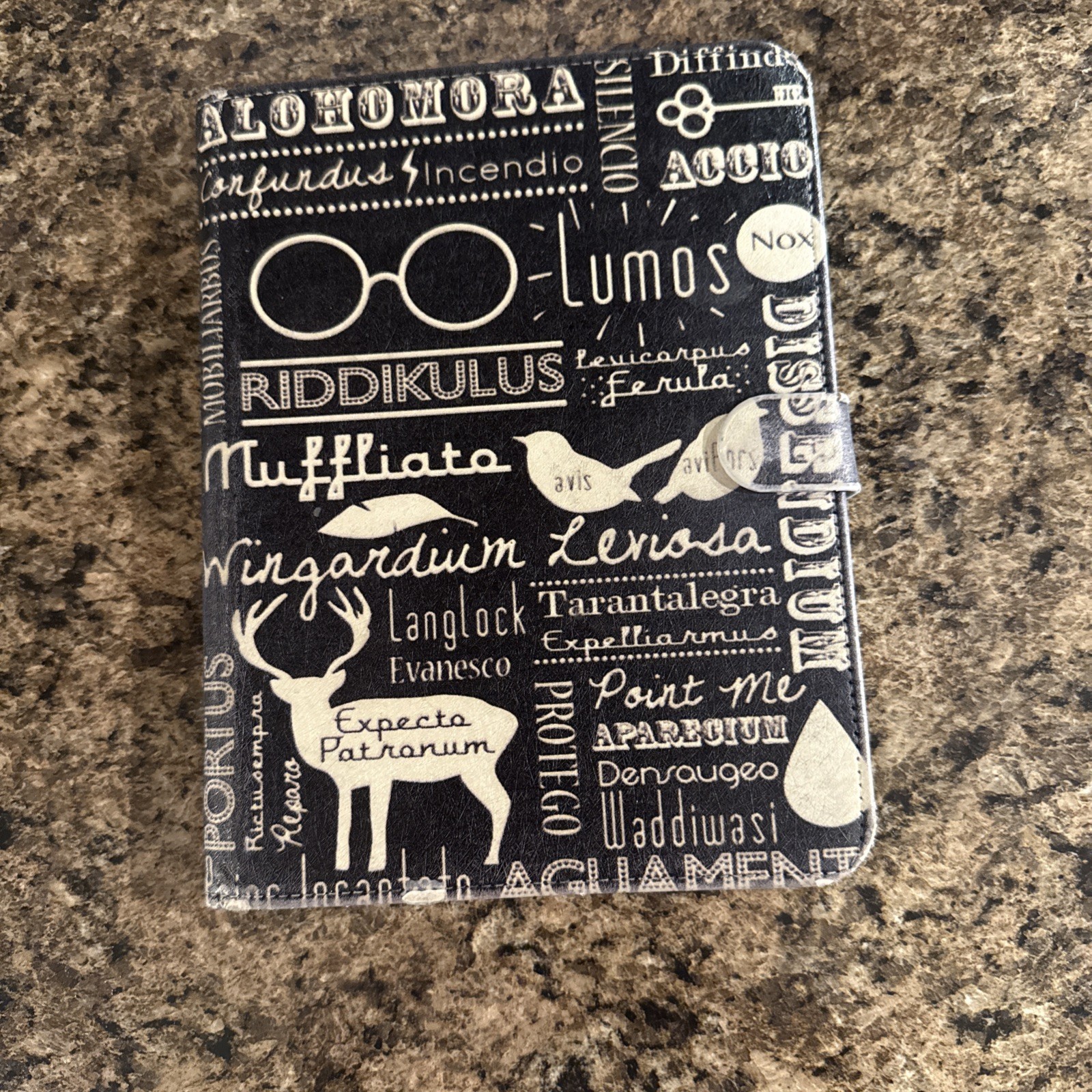 Harry Potter iPad Pro 11” Case Lumos Riddikulus Hogwarts Spell Cover New