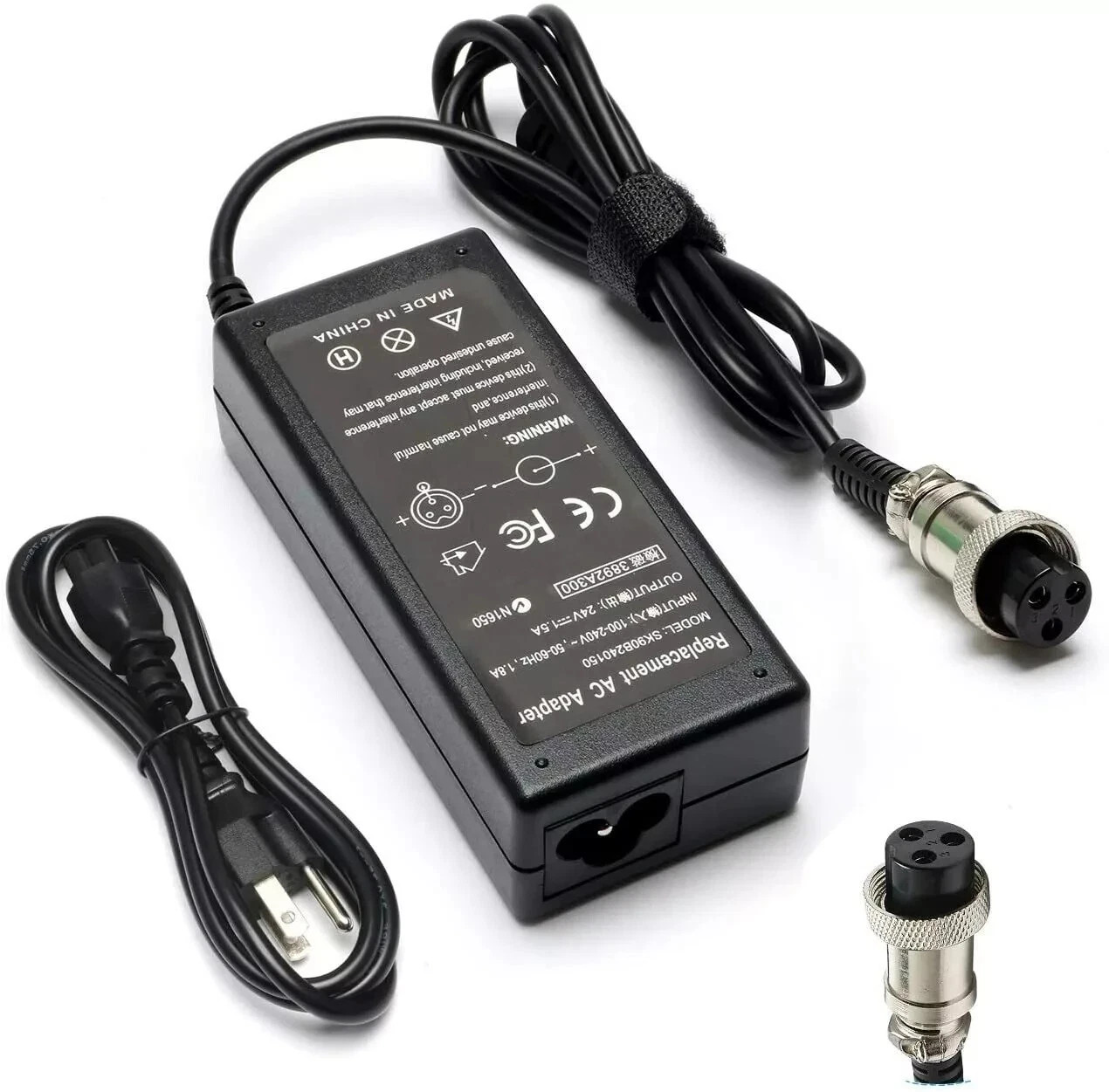 24V 1.5A Power Charger for R-azor E90 E100, E125, E150, E175, E200, E200S, E225