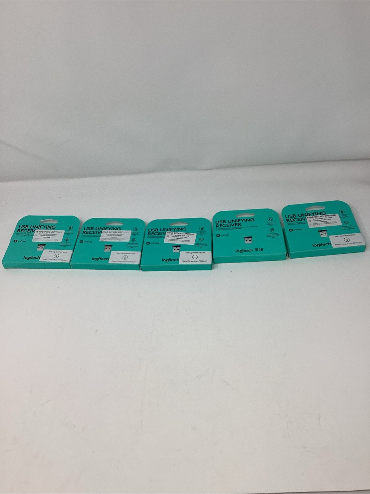5X Logitech USB Unifying Receiver 2.4 GHz Wireless Dongle (Brand New)