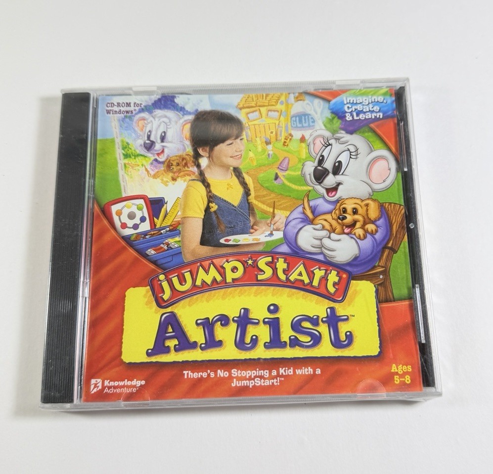 JumpStart JumpStart Artist v1.0 PC/Mac CD-ROM Educational Software ML463