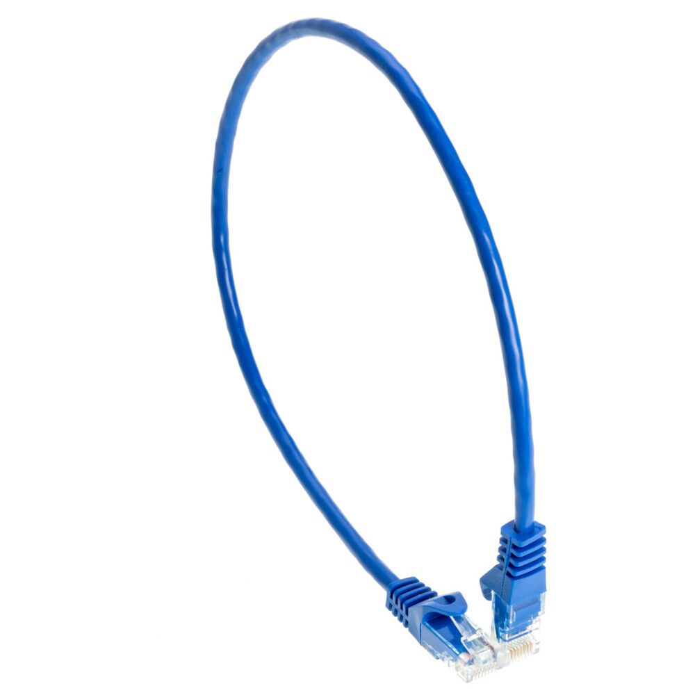 CAT6 Ethernet Patch Cord RJ45 LAN Network Cable Blue 1.5FT- 20FT Multi-Pack LOT