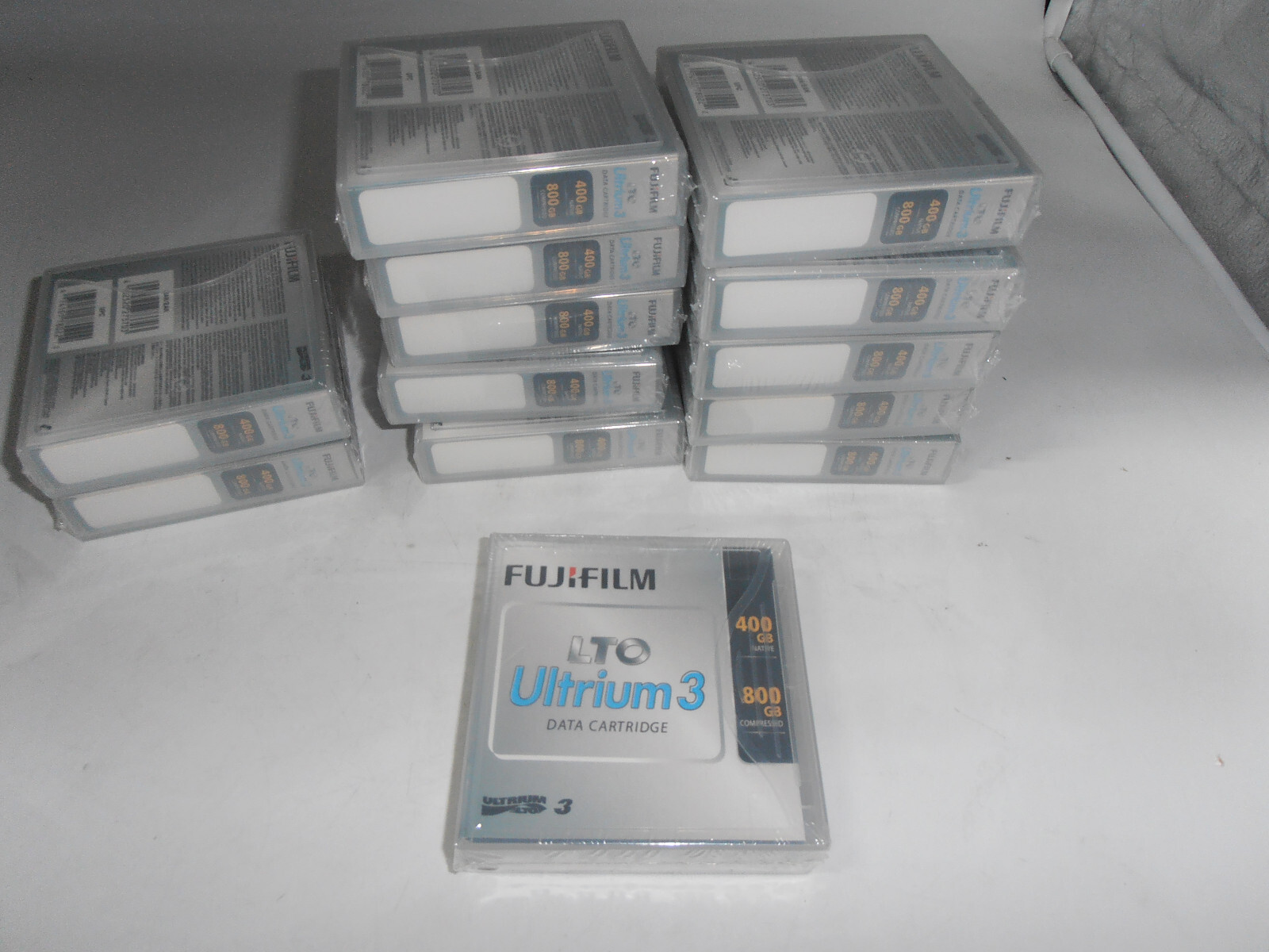 Lot of (13) FUJI FILM 26230010 LTO ULTRIUM 3 - 400GB/800GB - New SEALED