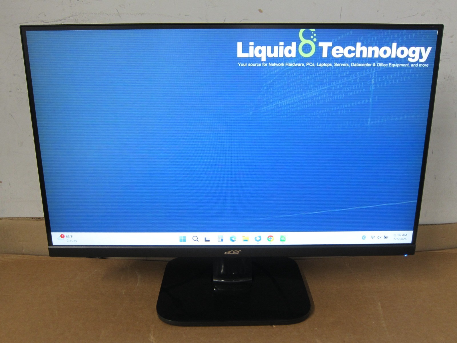 ACER KA272U 27" IPS LED WQHD 100Hz 1ms FreeSync LCD w/Stand - Grade A -Unit Only
