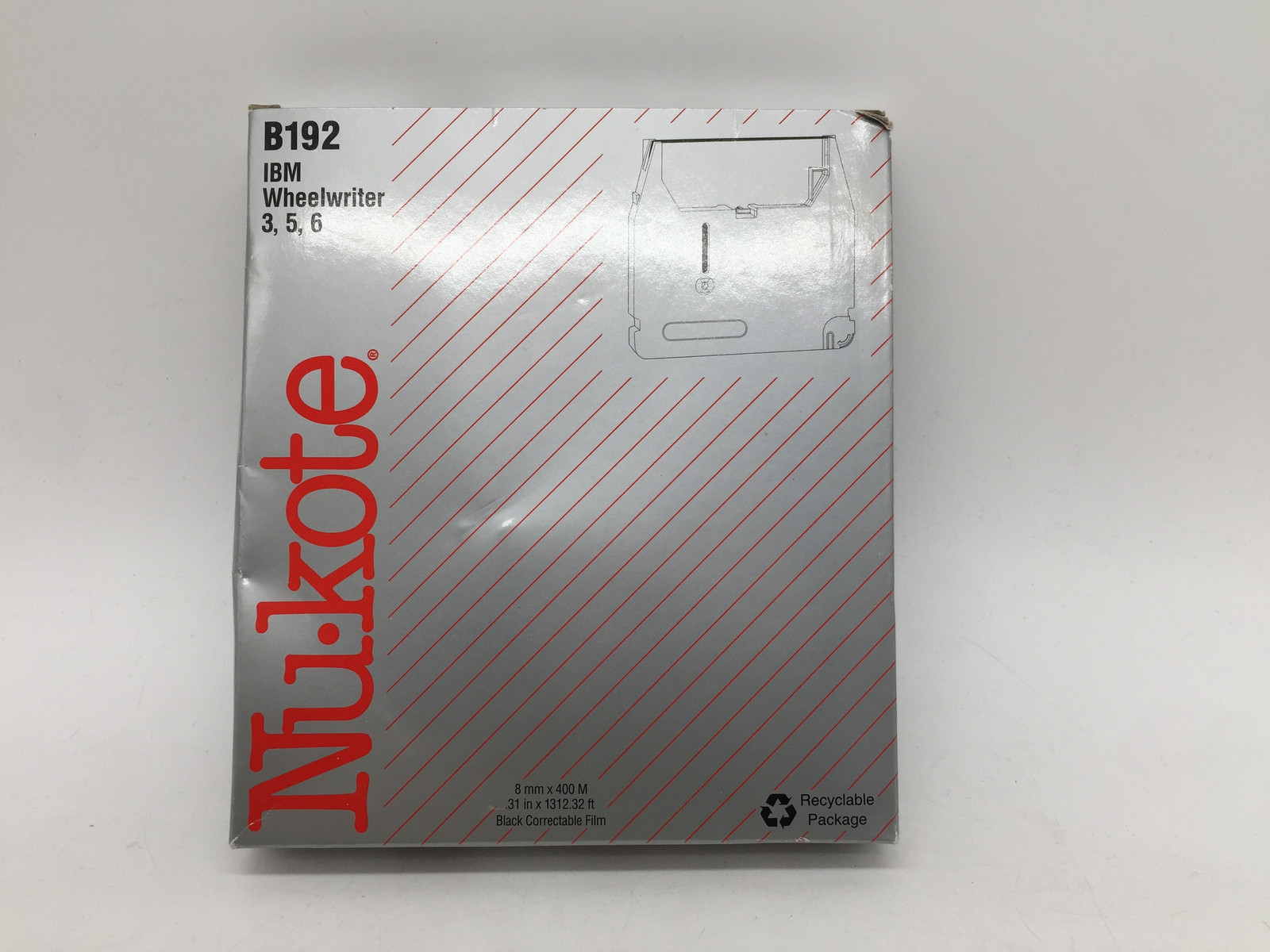 Nukote Replacement Ribbon B192 for IBM Wheelwriter FREE S/H