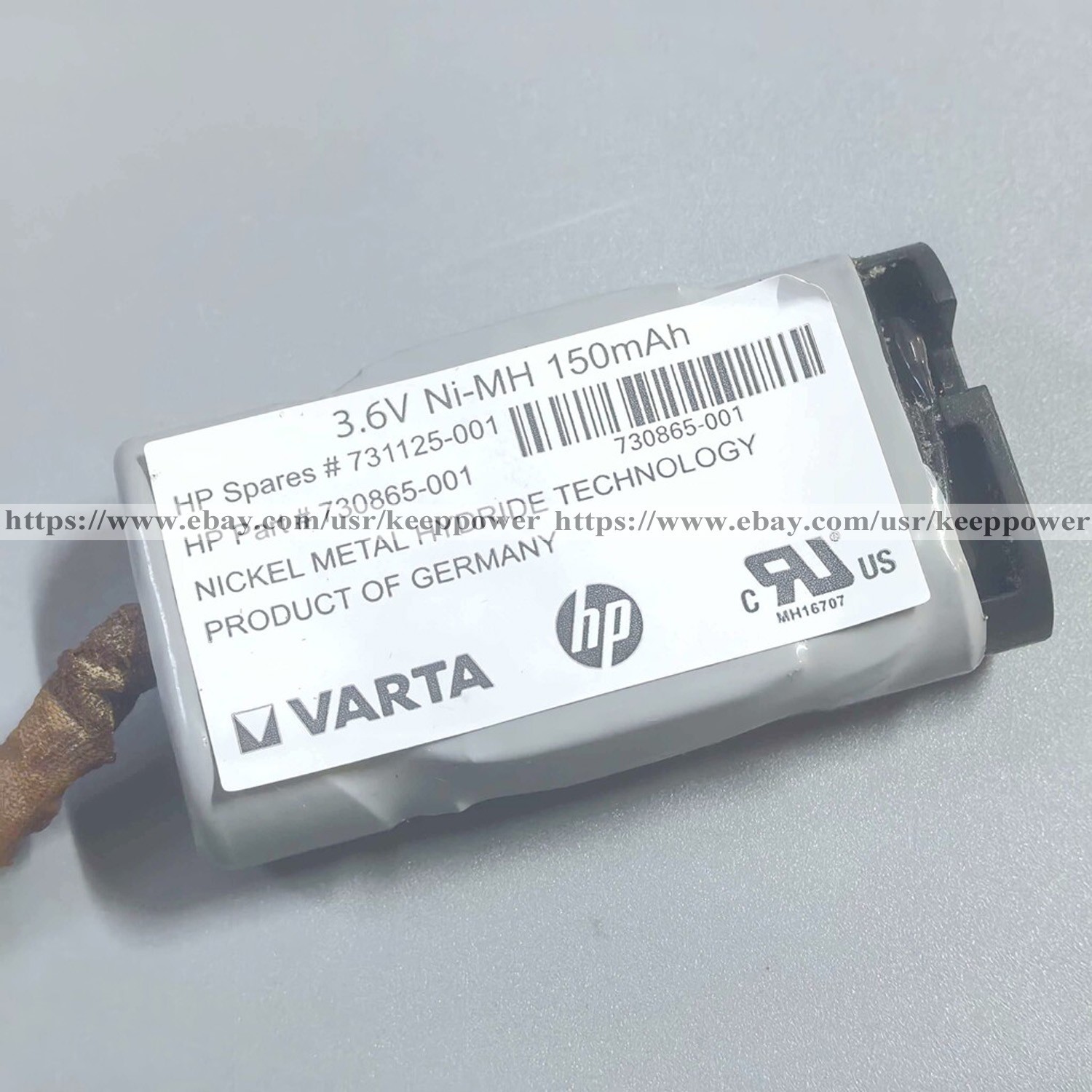 Genuine 730865-001 731125-001 Battery For HP DL580 G9 Cache Battery Whith Cable