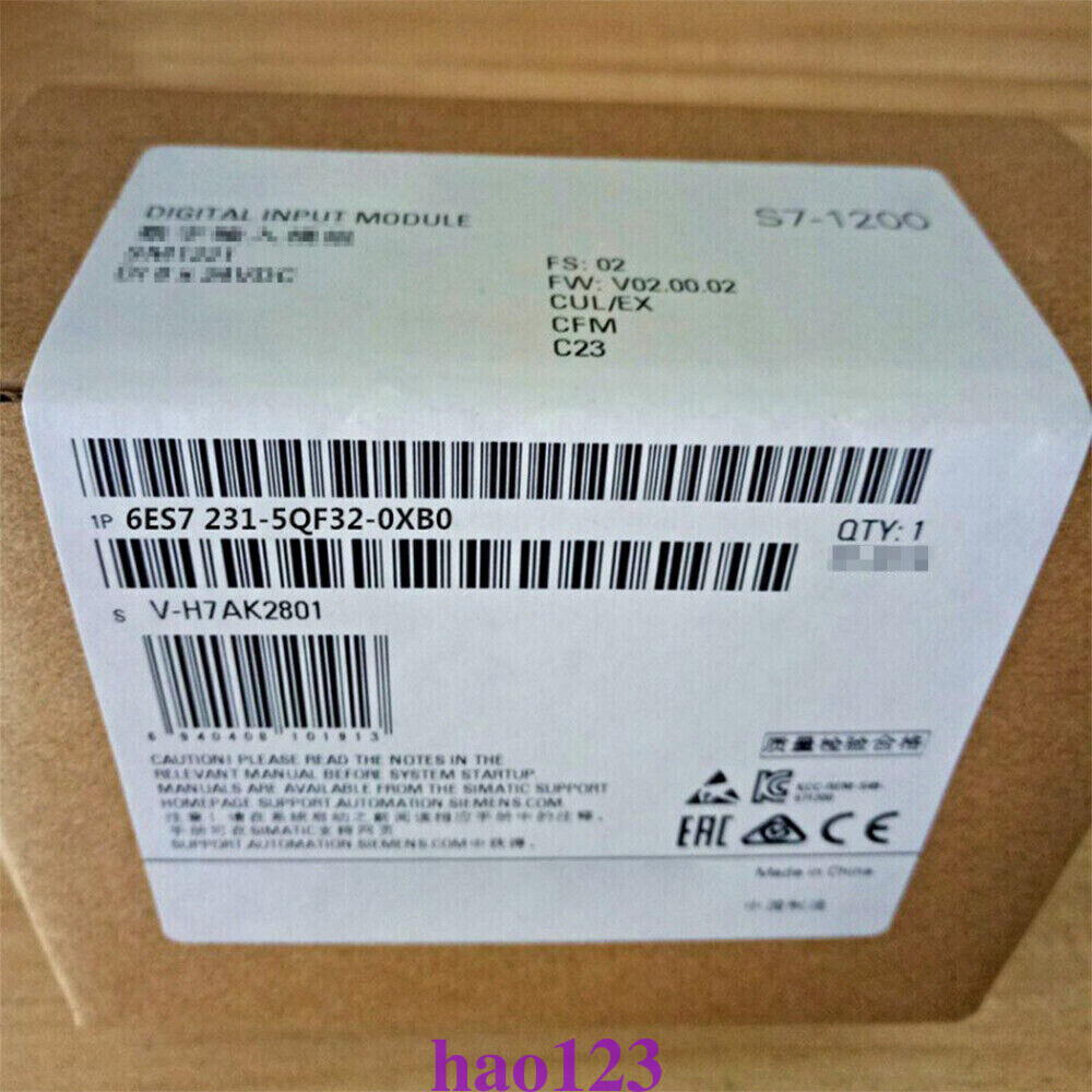 Unopened 6ES7231-5QF32-0XB0 6ES7 231-5QF32-0XB0 Siemens(UPS/FedEx) NEW