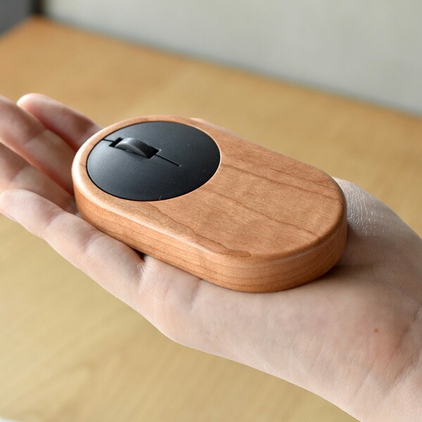 Hacoa Wooden Wireless Mouse Handmade Made in Japan NEW FS