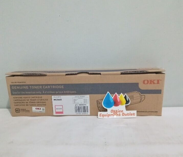 Okidata 44059214 Magenta Laser Toner Cartridge 10K Page Yield
