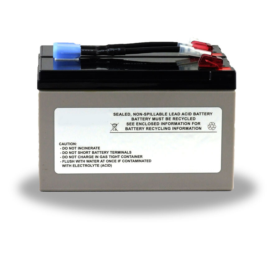 Powerwarehouse RBC9 compatible battery for APC SU700RM SU700RMNET 12V 7.2AH