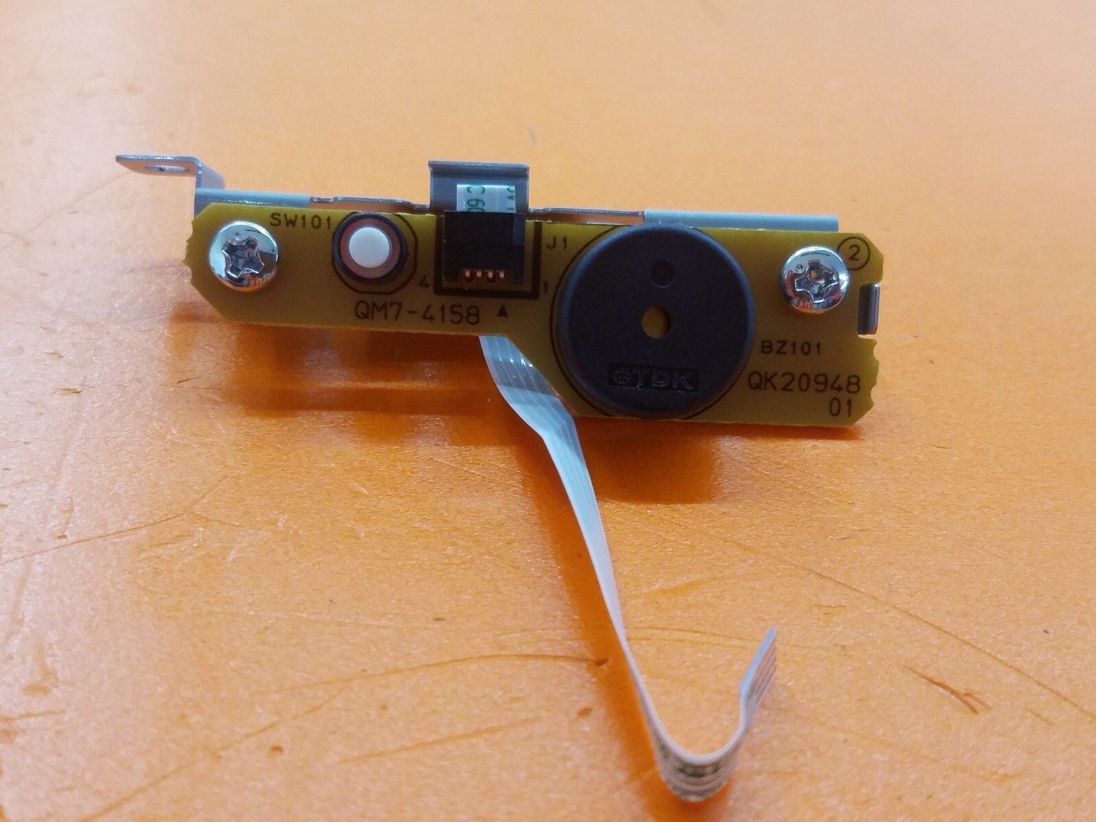 ⭐️⭐️⭐️⭐️⭐️ Printer Power Button Circuit Board w Cable Canon Pixma TR4520