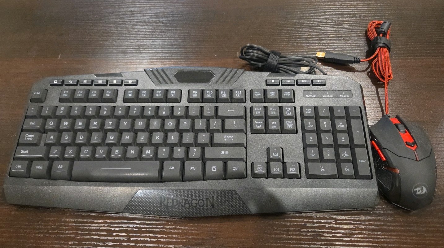 Red Dragon Gaming Essentials S101-2 Wired Gaming Keyboard RGB Colorful