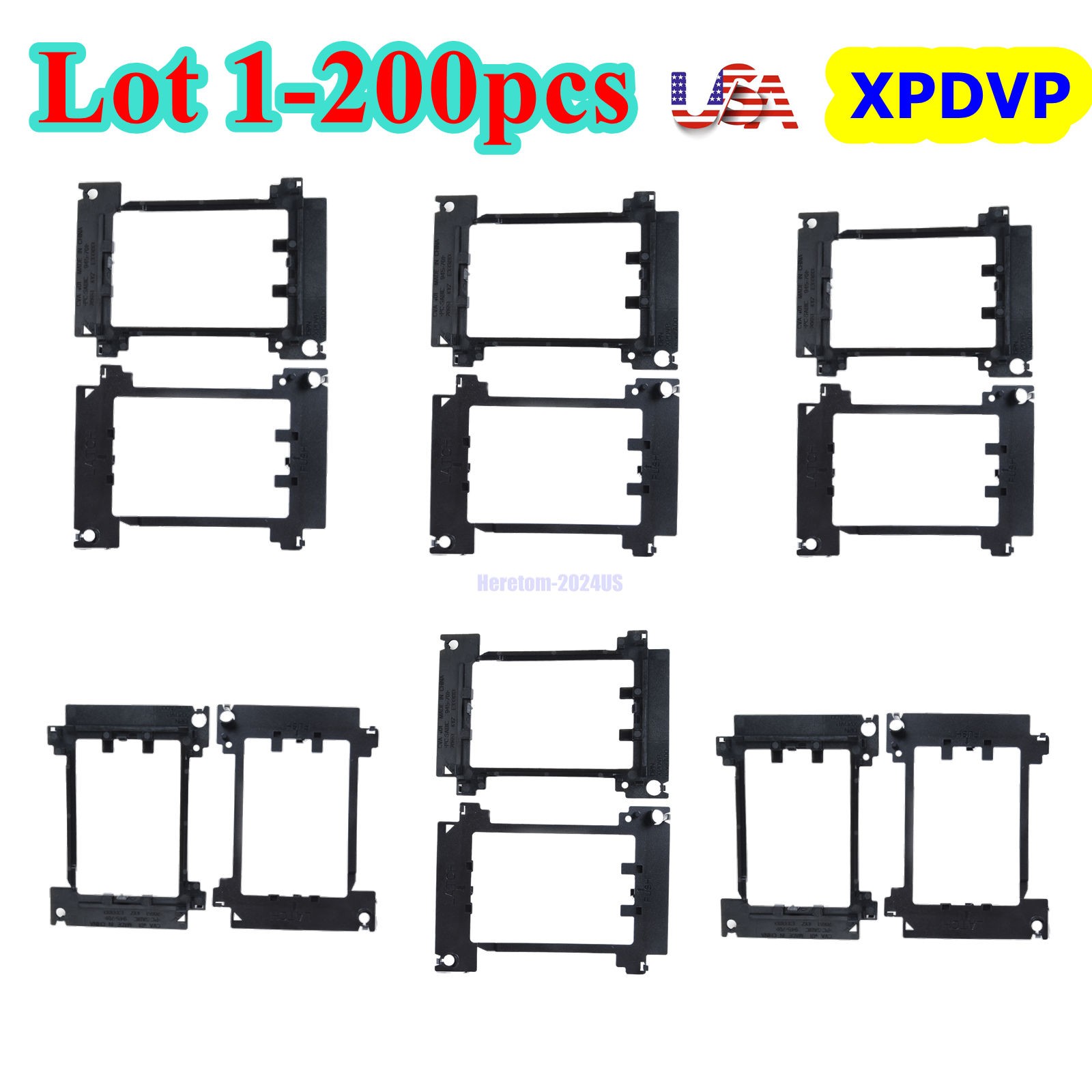 Lot Dell XPDVP 0XPDVP Gen14 T340 T440 T640 R640 R740 CPU Heatsink Clip Bracket