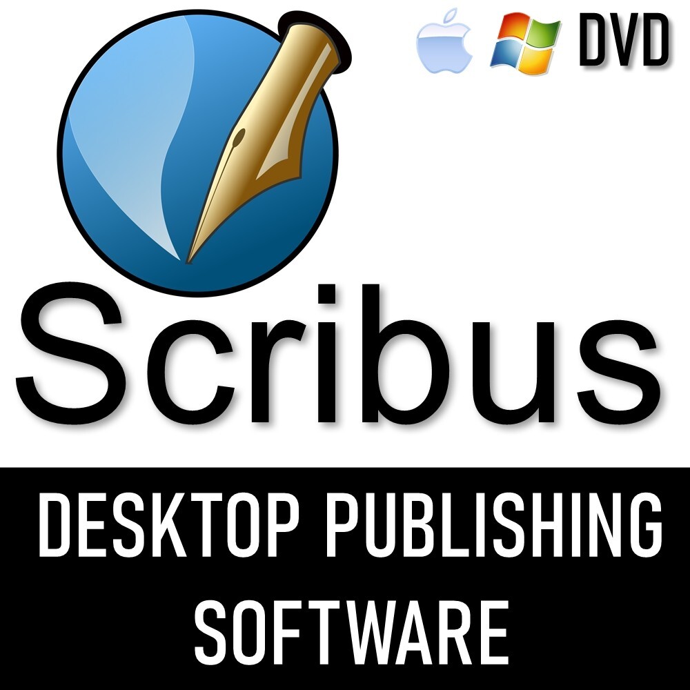 Scribus 2025 | Desktop Publisher | Page Layout Software | DVD | 