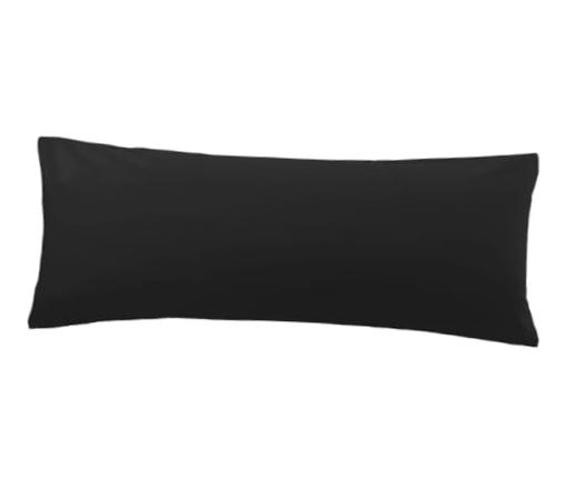 1800 Series Super Soft Brushed Microfiber Fabric Zipper Body 20"x48" Black