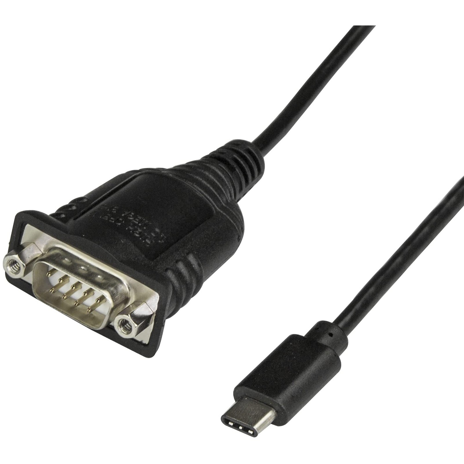 StarTech.com USB C to Serial Adapter Cable 16" (40cm) - USB Type C to RS232 (DB9