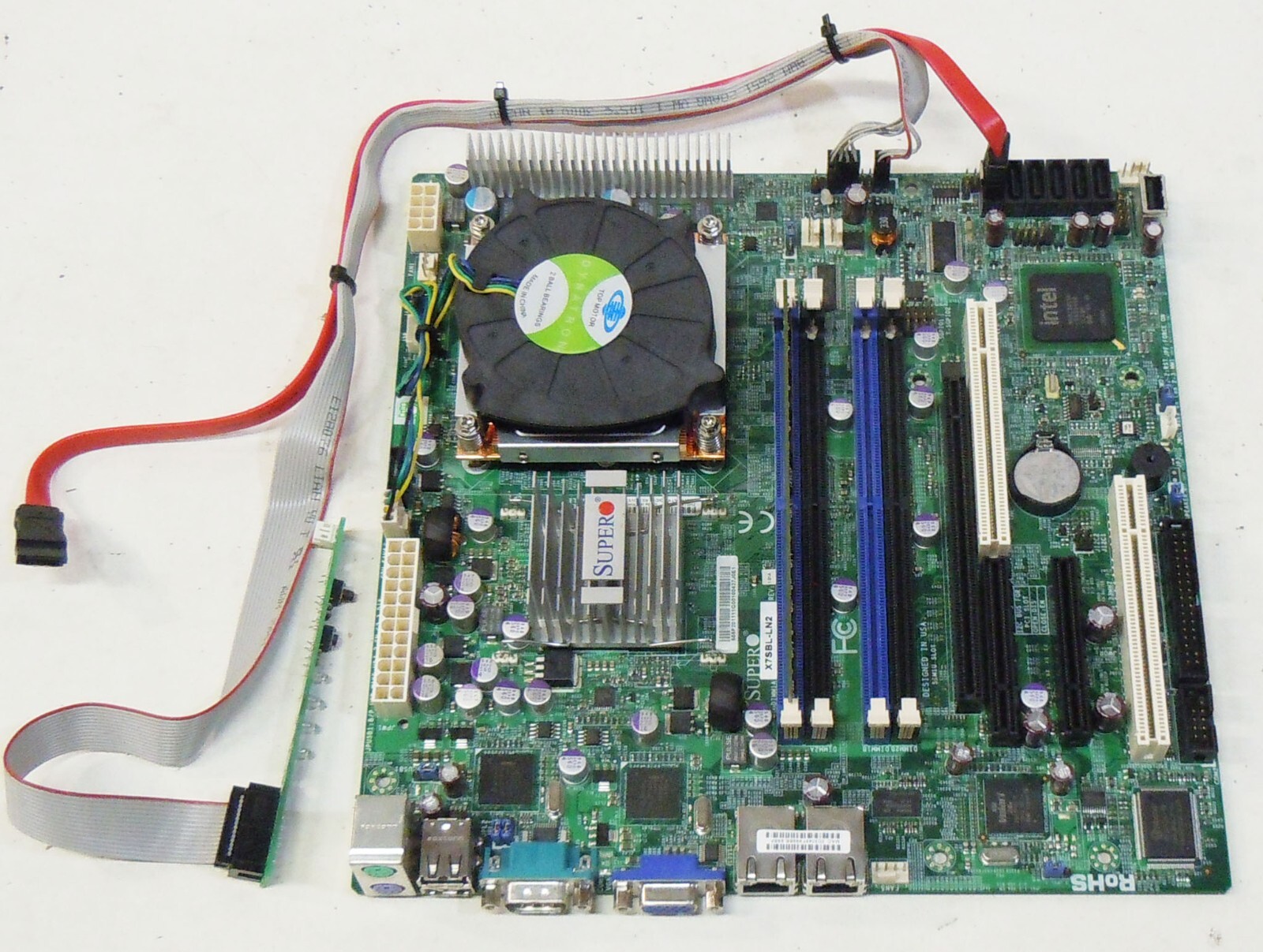 SuperMicro Computer X7SBL-LN2 LGA 775/Socket T Motherboard Intel CPU 1GB DDR2