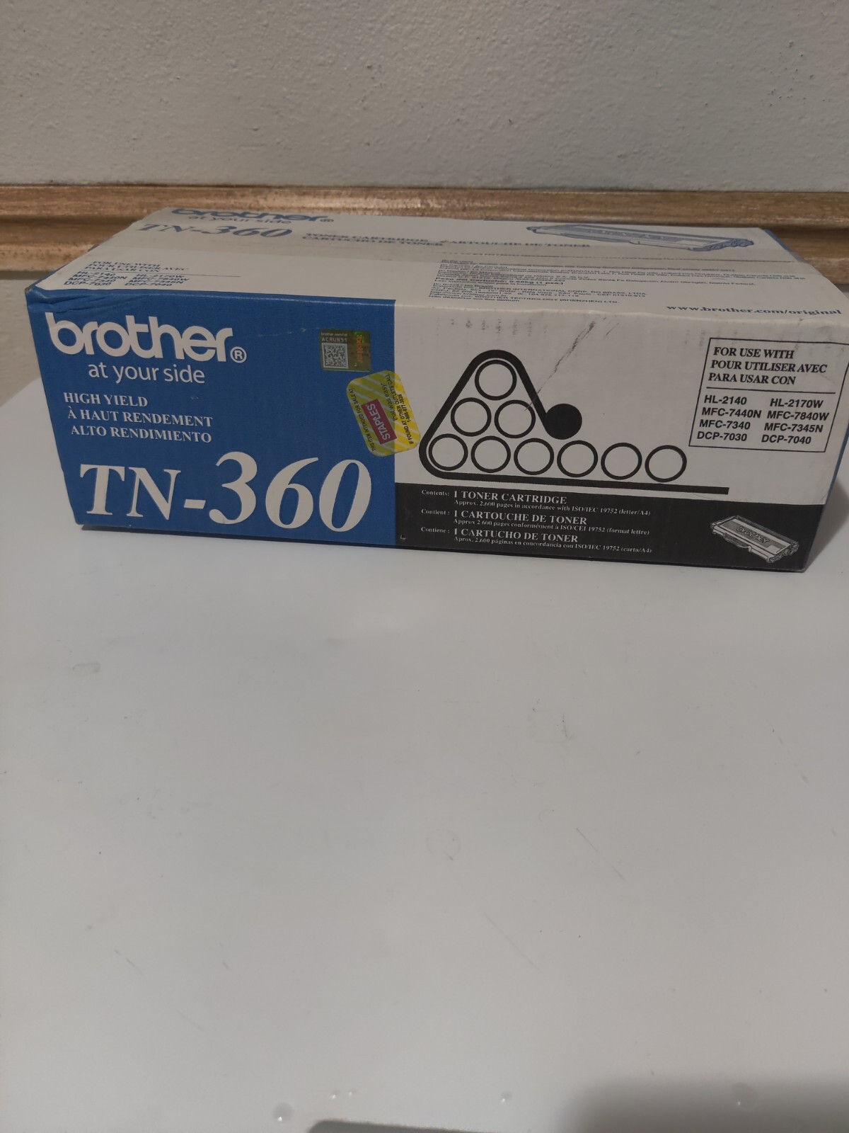 Brother TN 360Toner Cartridge