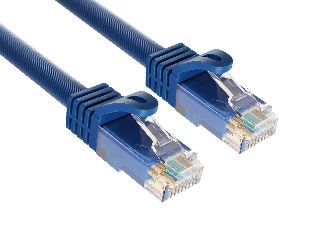 10ft Cat6a Ethernet Cable 10Gbps Snagless RJ45 for Gaming PS5 PC Router, Blue