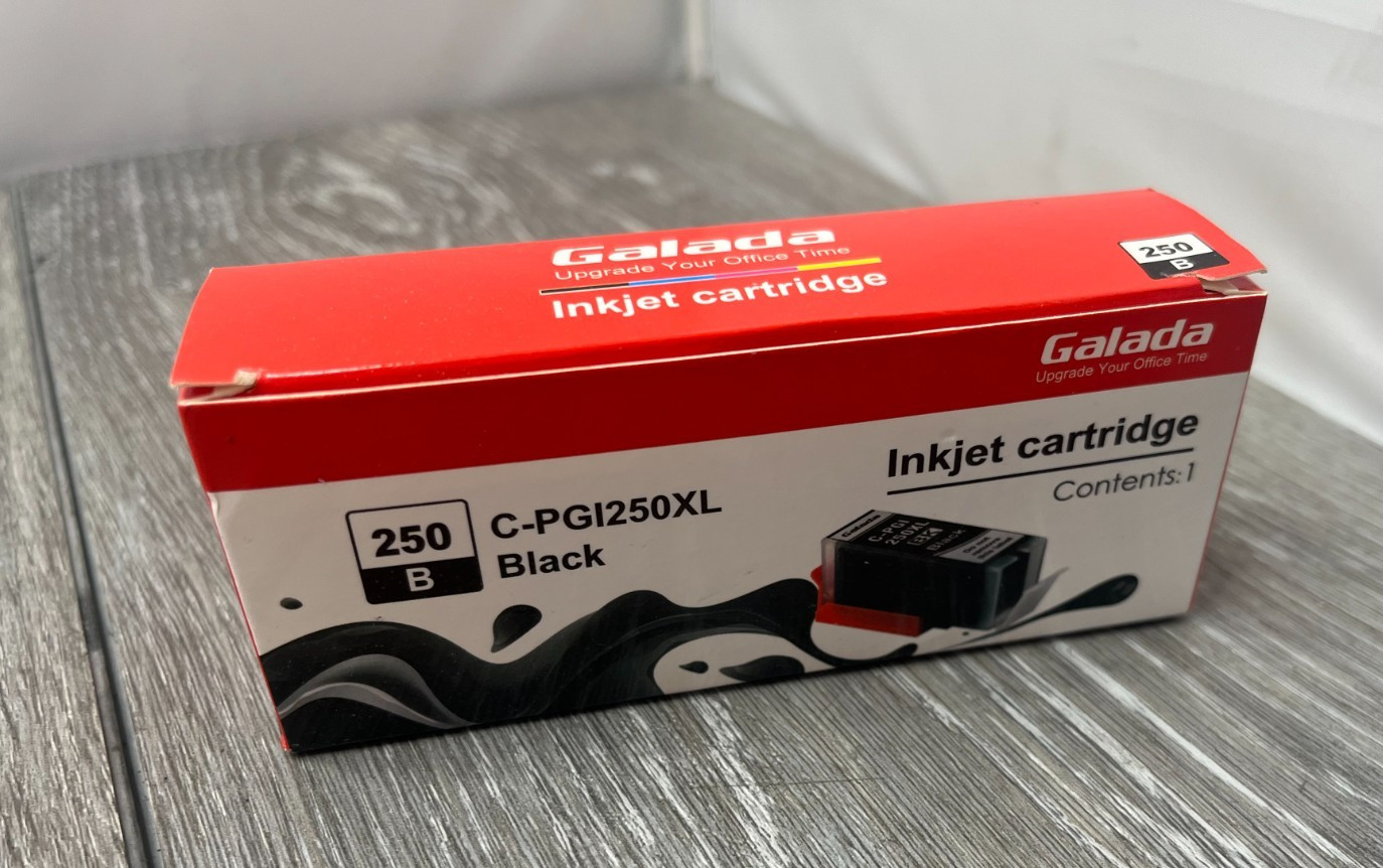 Galada 250 C-PGI250XL Inkjet Cartridge For Canon Pixma Models, Black