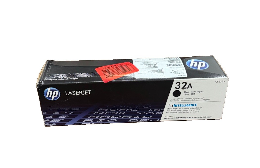 HP 32A LaserJet Imaging Drum Black CF232A OEM HP LaserJet Printers Factory Seal