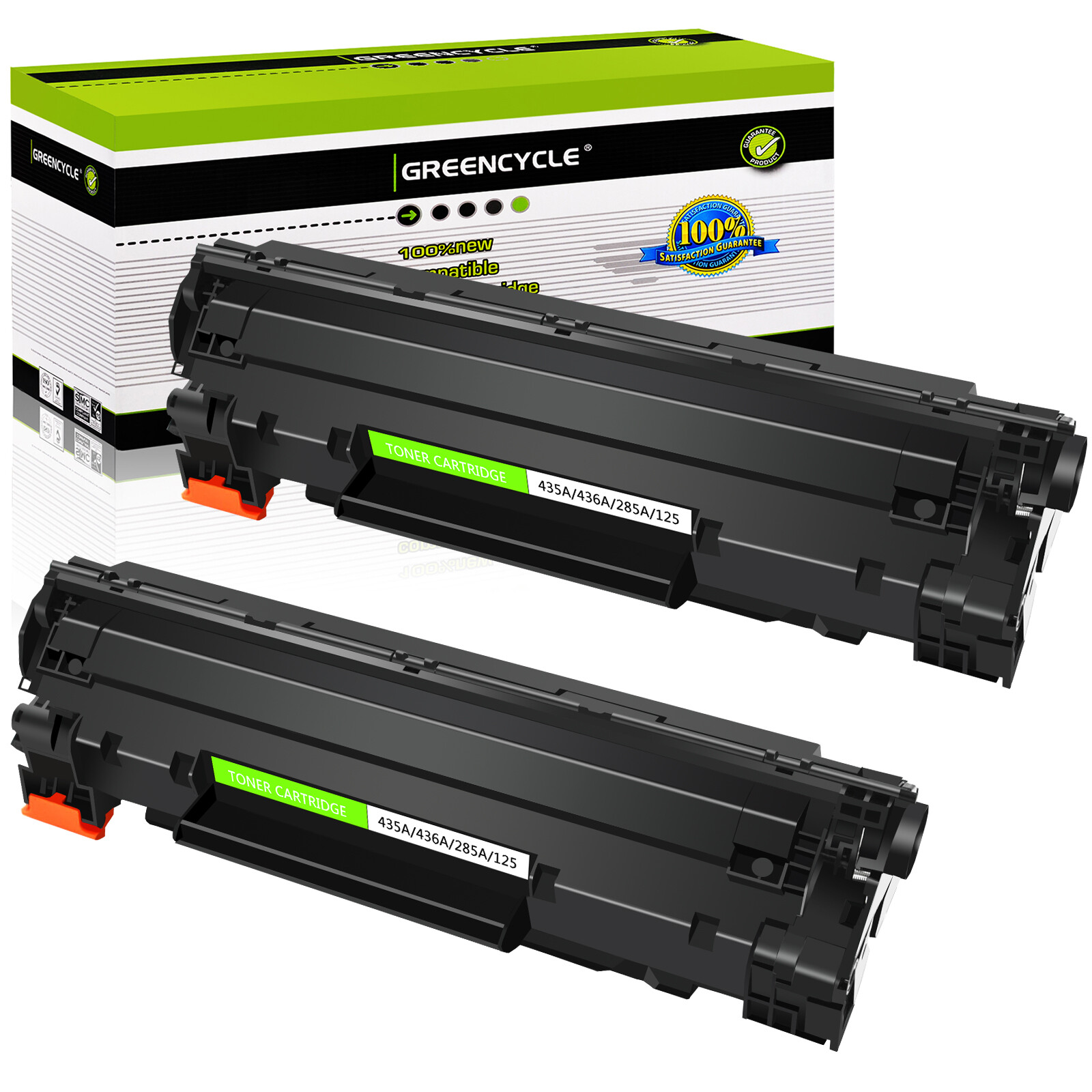 2PK CE285A 85A Toner Cartridge Compatible For HP LaserJet M1139 P1102 