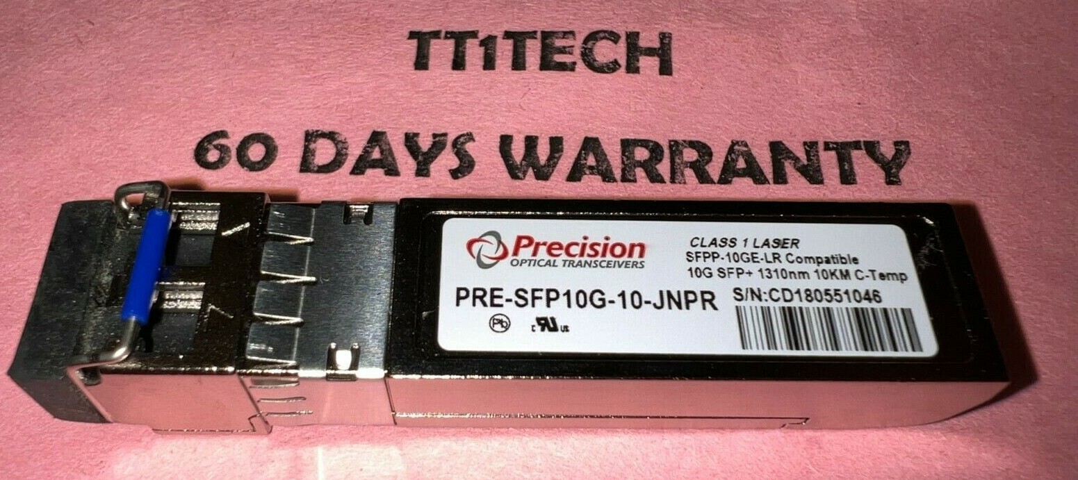 New Precision SFPP-10GE-LR 10G SFP+ 1310NM 10KM MODULE FOR JUNIPER 740-021309 