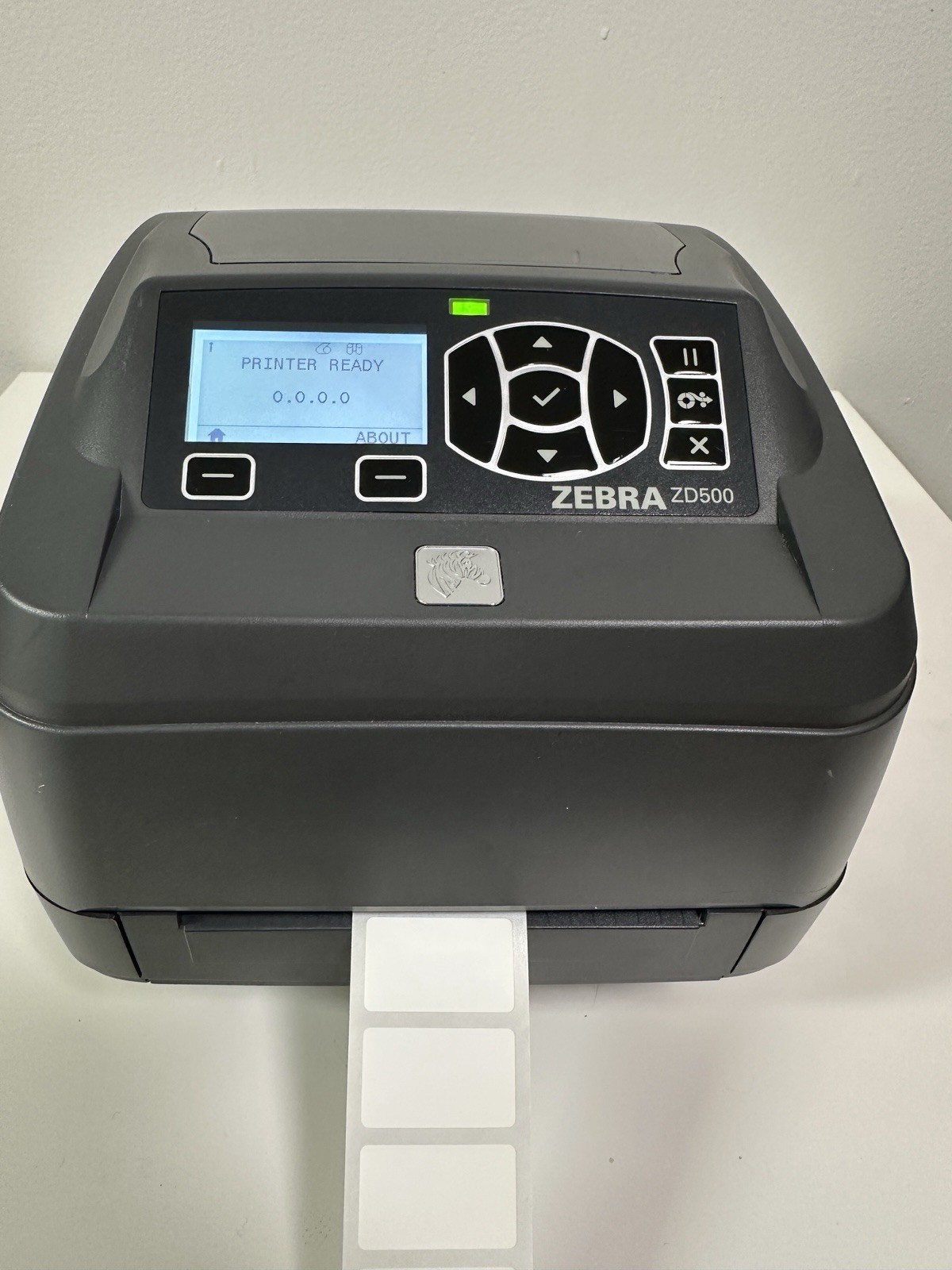 Zebra ZD500 Thermal Transfer Barcode Label Printer LCD USB LAN BT/30Day WARRANTY