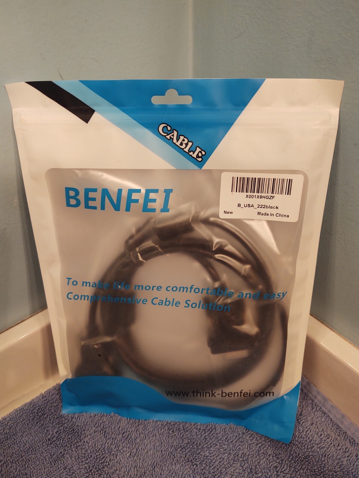 NEW Benfei Cable B_USA_222black