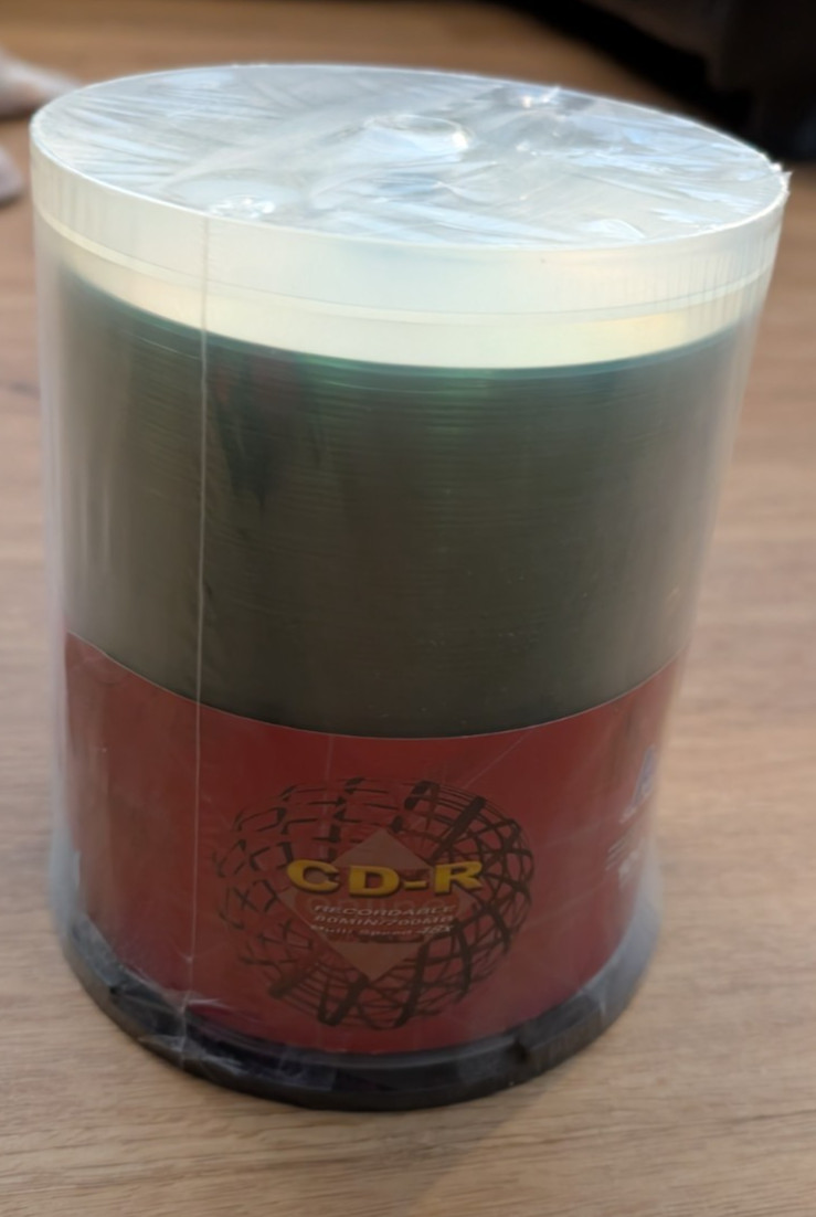 100 Pack K Hypermedia CD-R 700MB 80 Minute 48x Multi-Speed Sealed New Old Stock