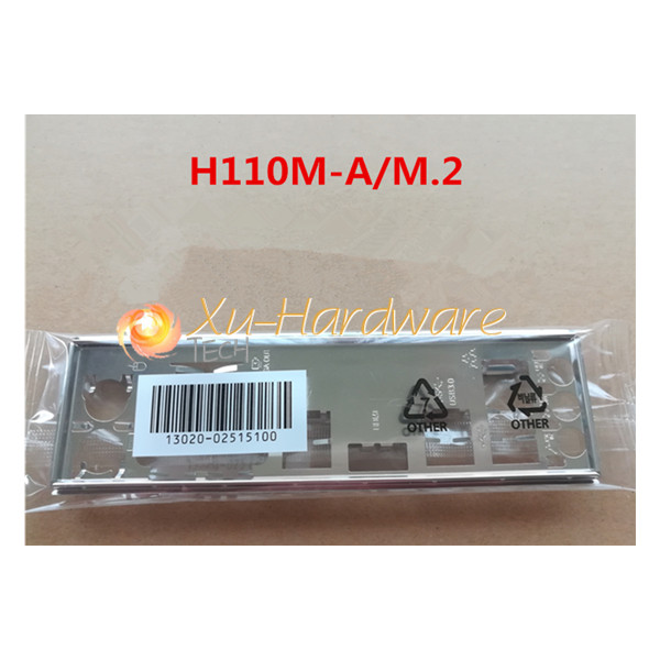 NEW IO I/O SHIELD back plate BLENDE BRACKET for ASUS  H110M-A M.2