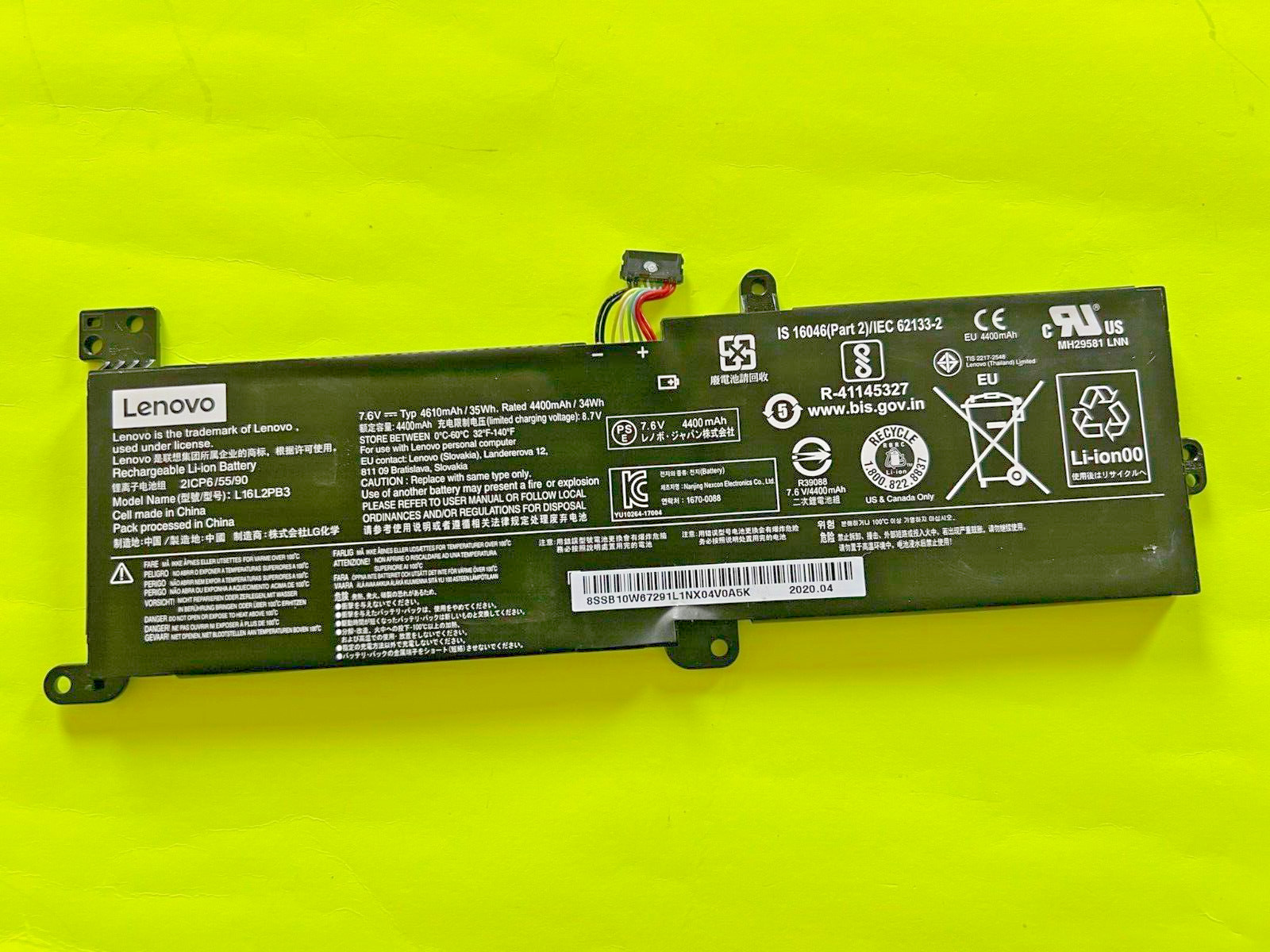 L16L2PB3 L16M2PB1 Battery for Lenovo-IdeaPad320 Series L16L2PB2 L16L2PB1/OEM