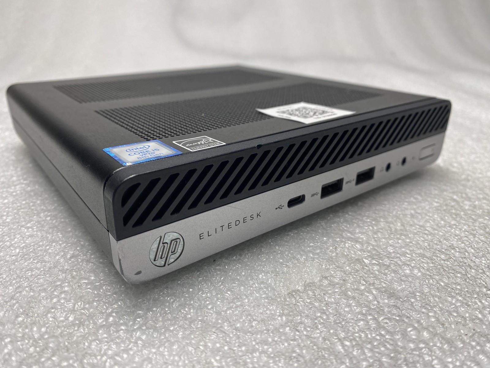 HP EliteDesk 800 G4 DM 65W Intel Core i5-8500 3GHz 8GB RAM 500GB HDD NO OS