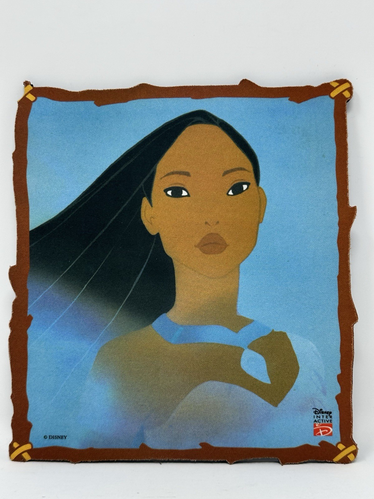 Disney Interactive 7.5" x 8" Pocahontas Non-Slip Mouse Pad Laptop Computer