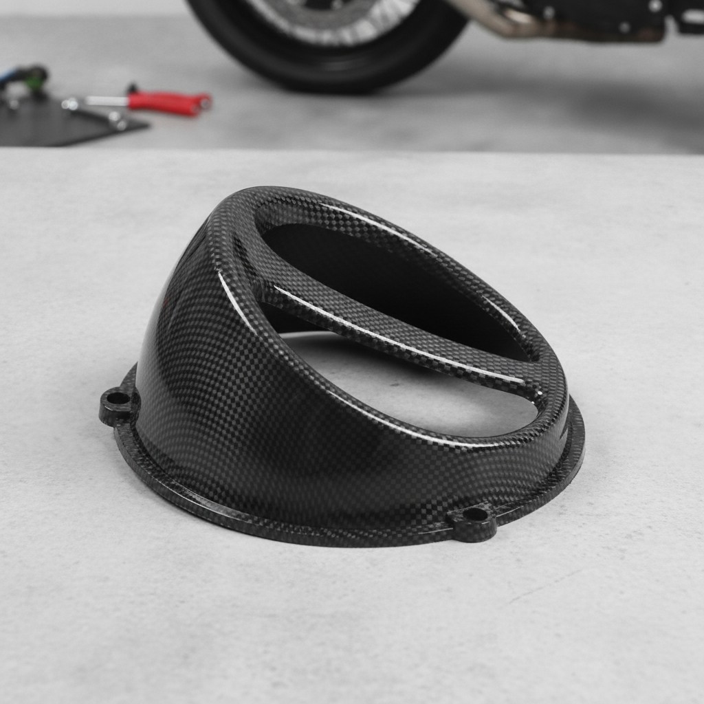 Motorcycle Air Scoop Cover, Engine Cooling Fan Cover Replacement