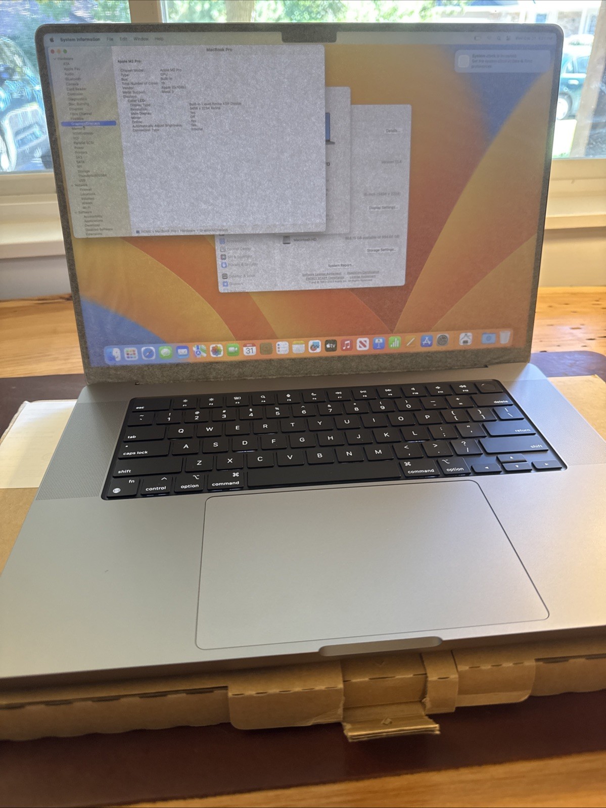 New Apple MacBook Pro 16in - M2 PRO 12C/19C - 32GB RAM 1TB SSD - OPEN BULK PKG