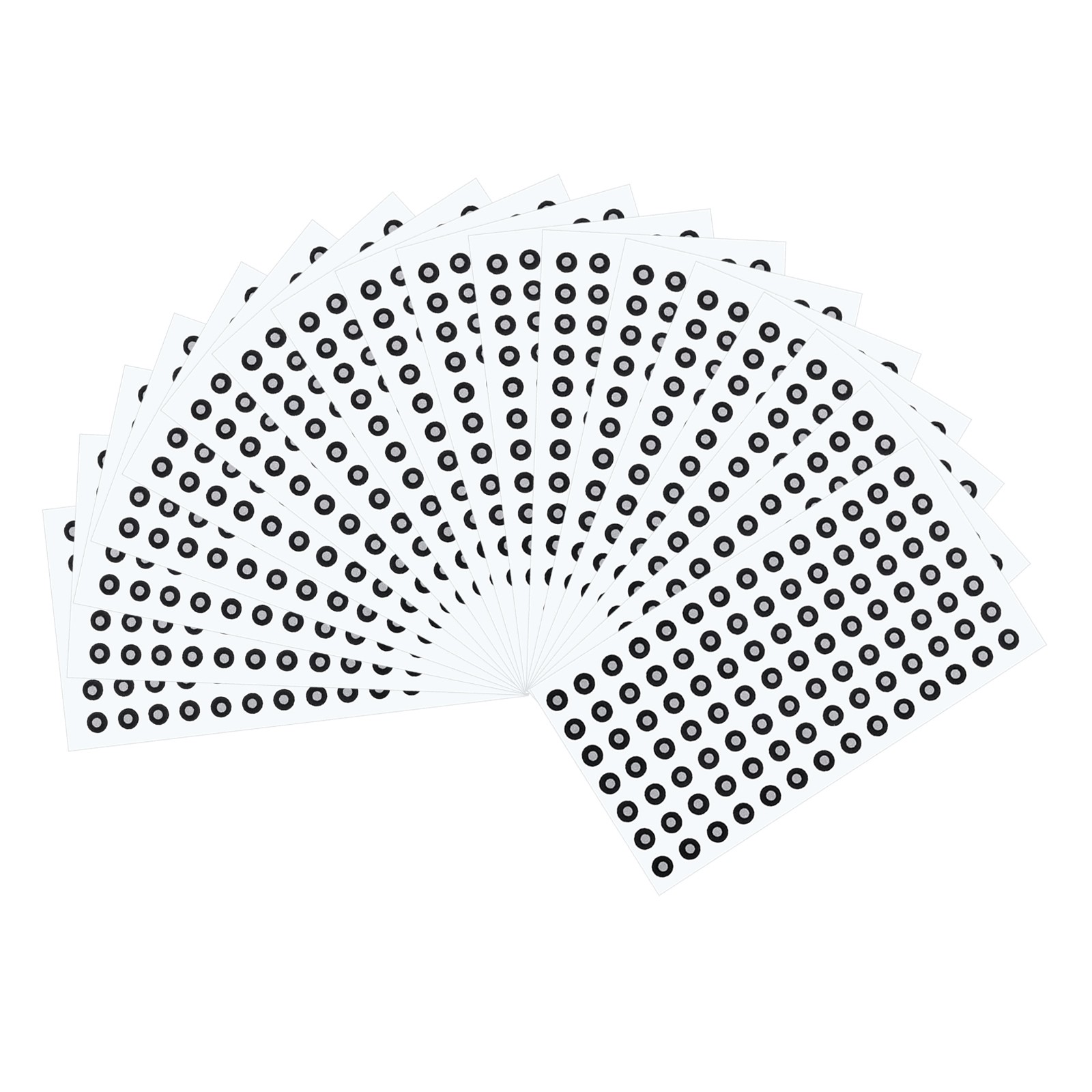 2400Pcs 3D Scanner Markers 3mm High Reflective 3D Scanning Dots(3x6mm)