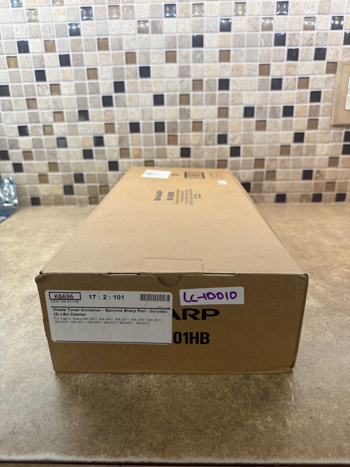 Sharp MX-601HB Toner Collection Container