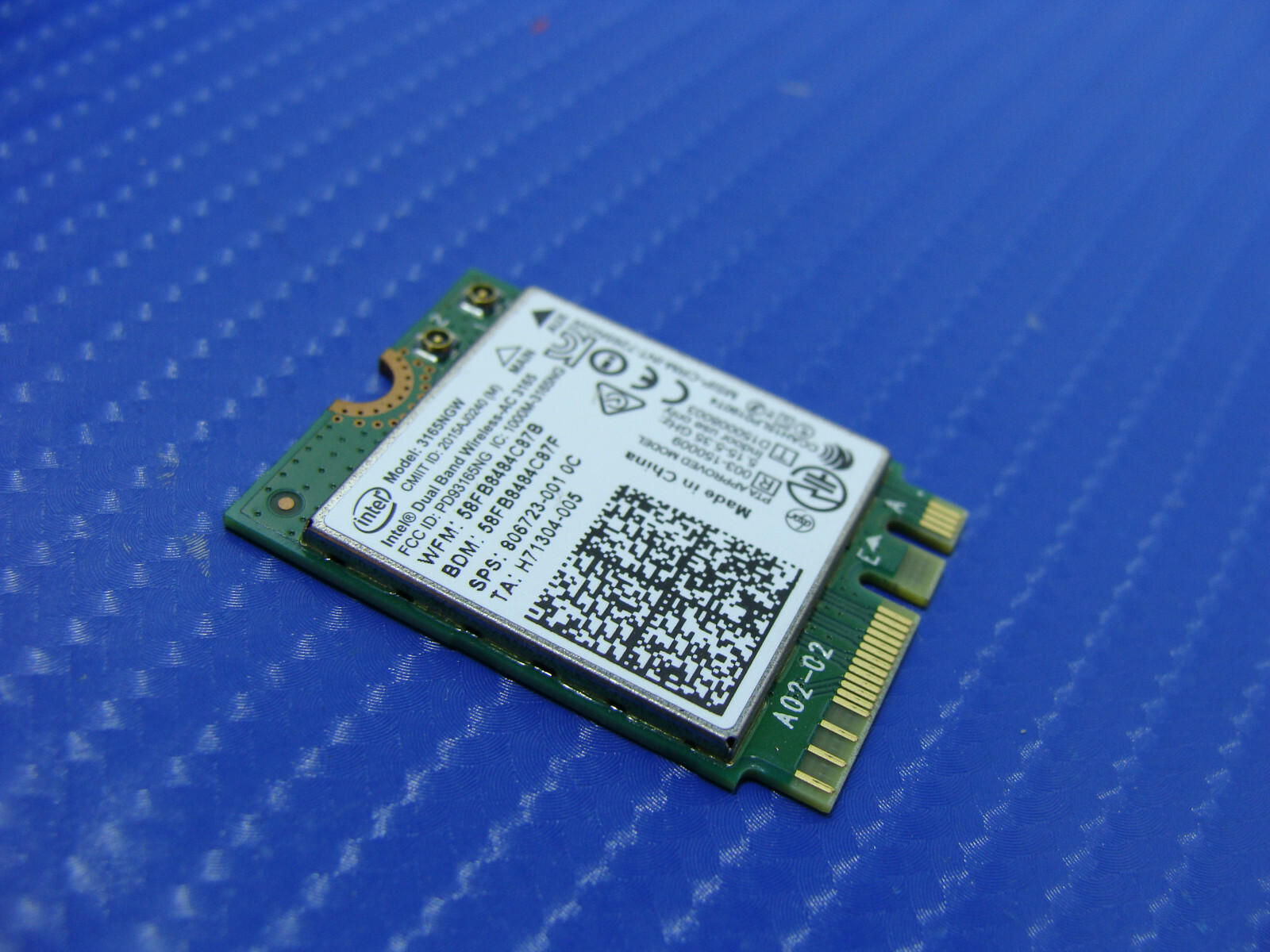 MSI GP62MVR 6RF 15.6" Genuine Laptop Wireless WiFi Card MHK36 3165NGW