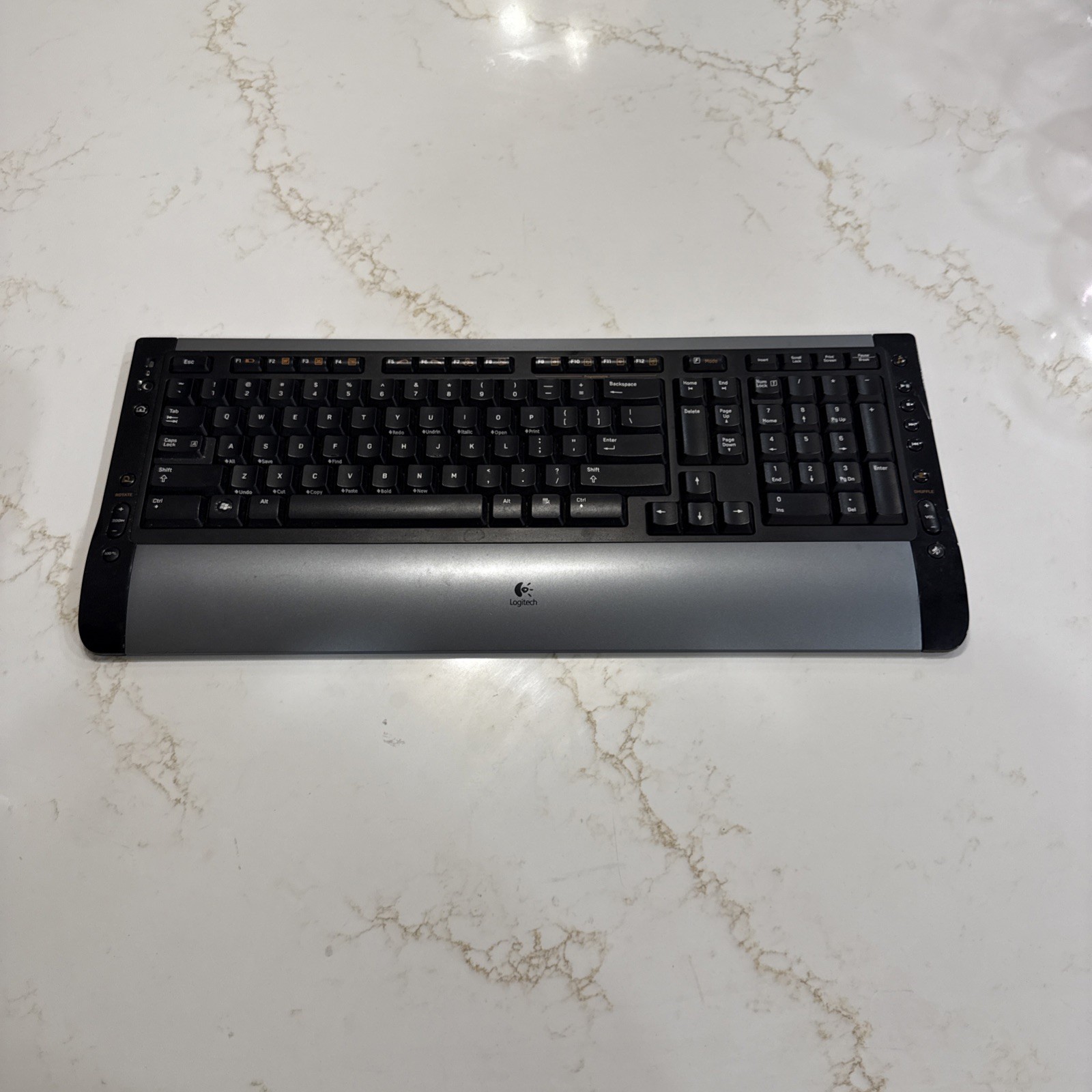 Logitech Cordless Desktop S510 Keyboard Only Y-RAK73 820-000314 (No Receiver)