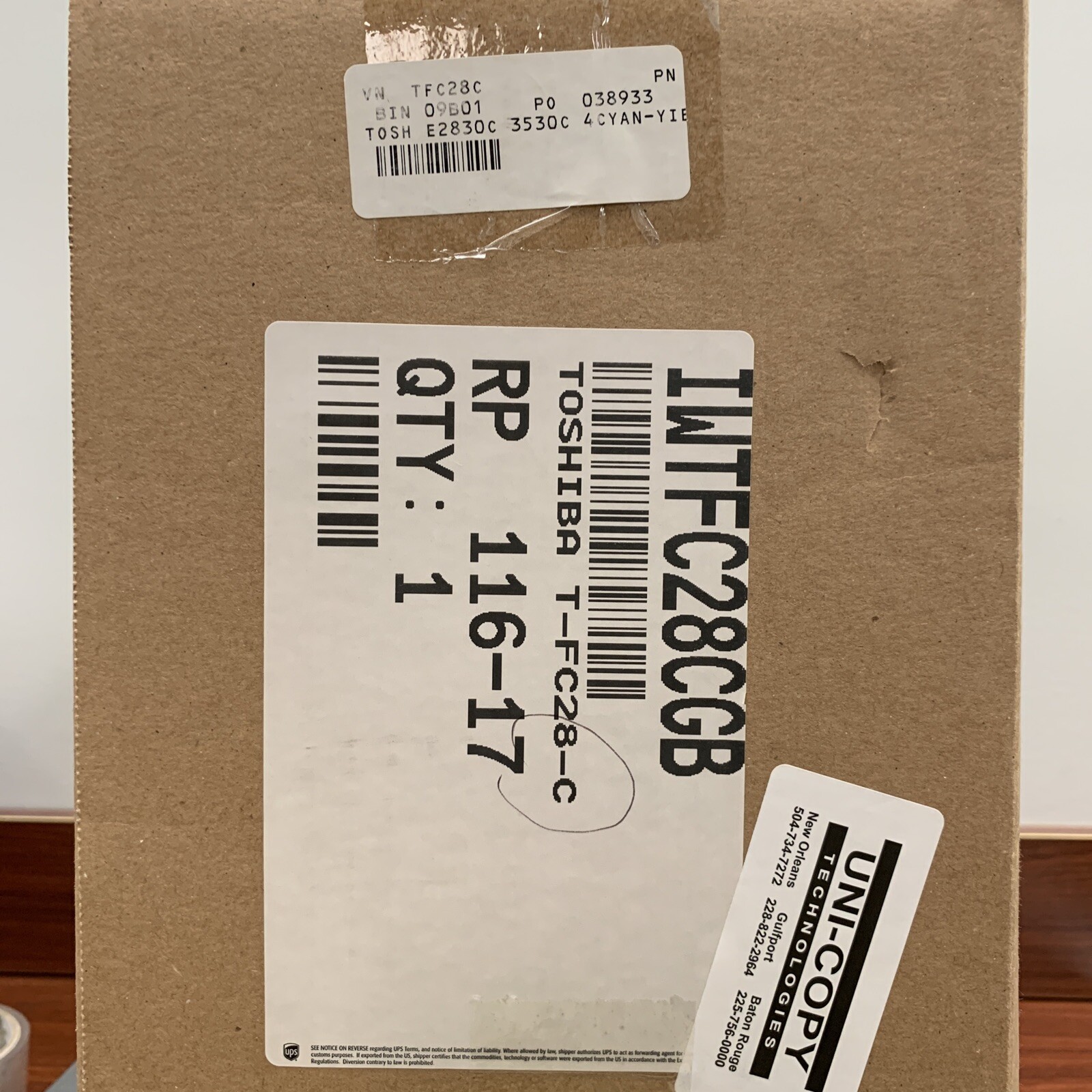 Toshiba TFC28C