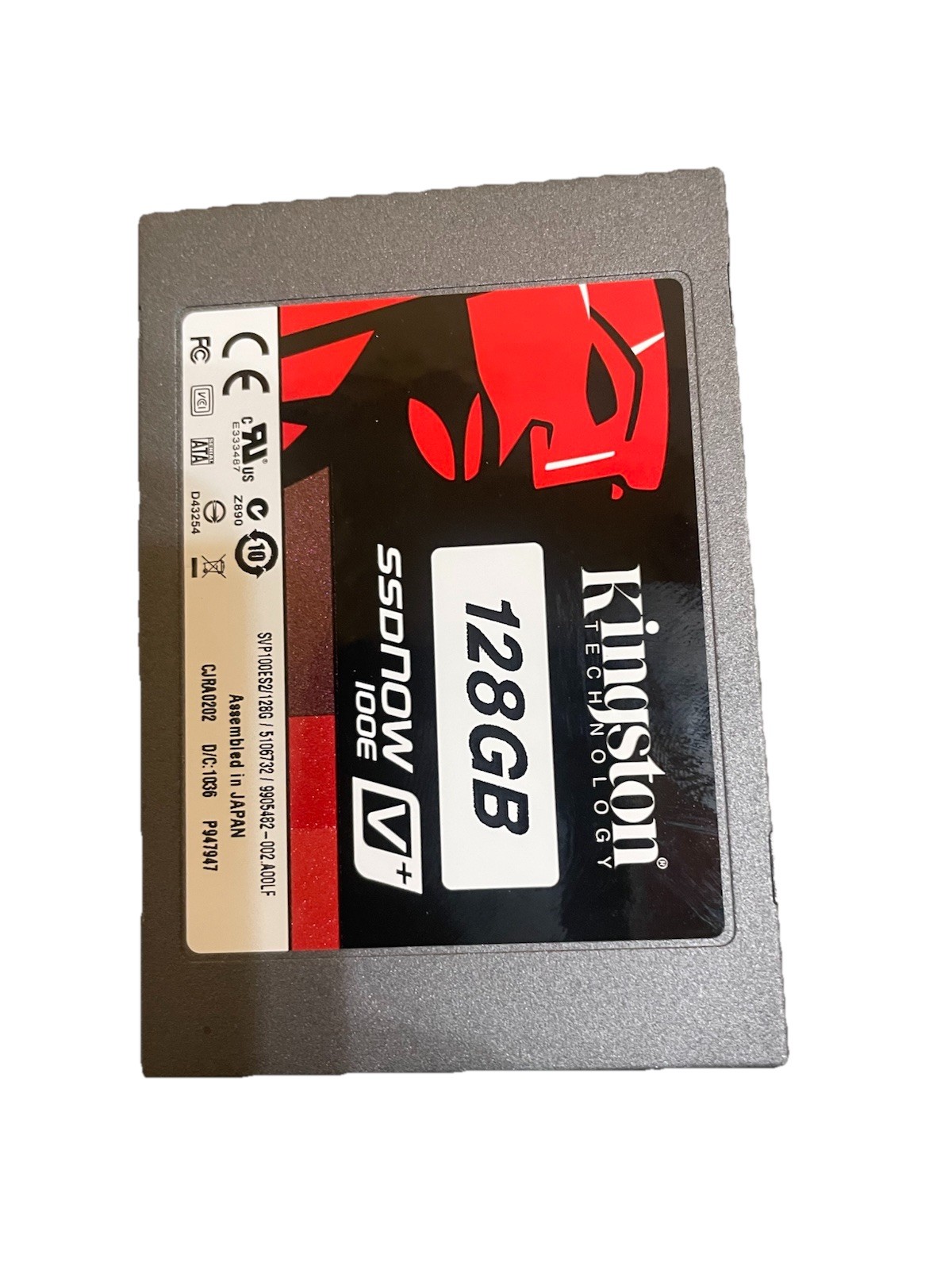 Kingston SSDNow V+ 100E 128GB 2.5” SATA SSD SVP100ES2/128G Solid State Drive