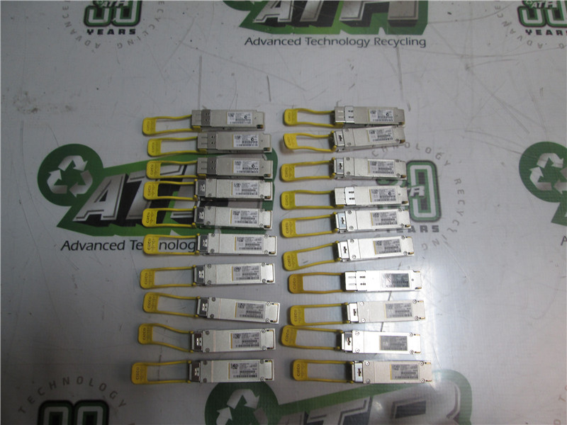 Cisco WSP-Q40GLR4L QSFP Plus 40Gbps LR4 Lite Transceiver Used Good Lot of 20