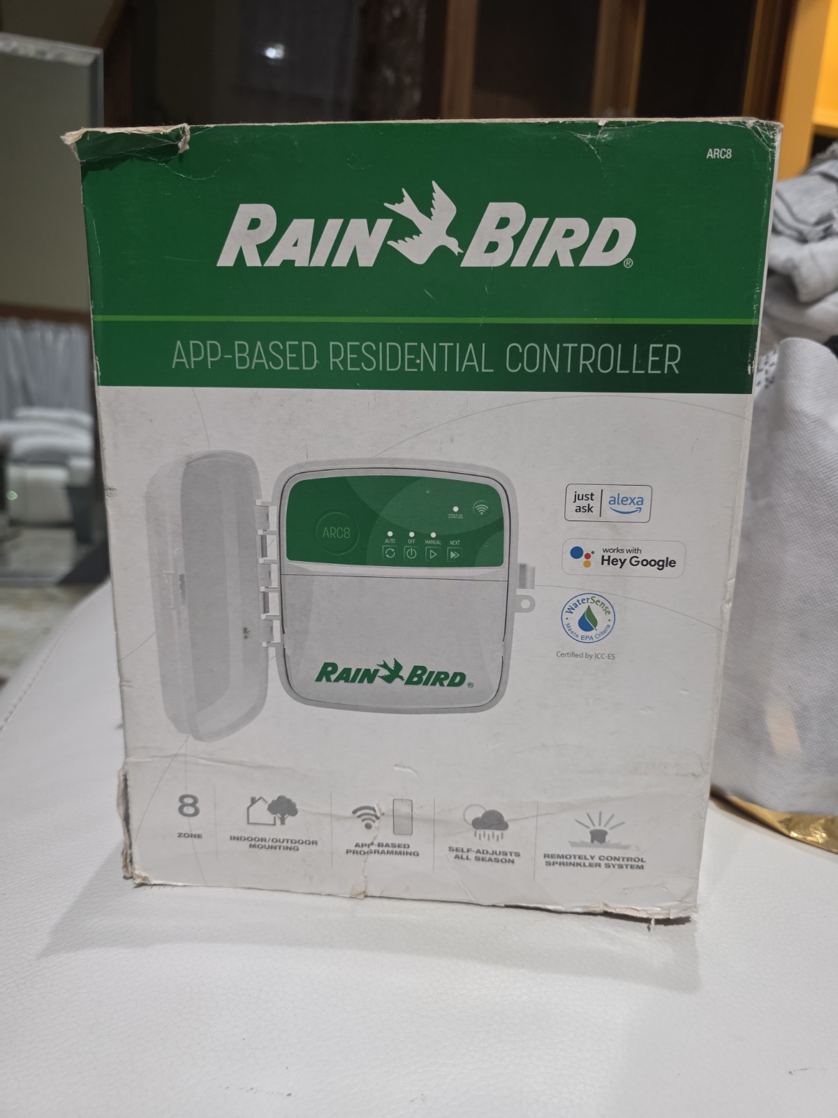 Rain Bird ARC8 ARC-8 WiFi 8-Station Indoor Sprinkler Controller Open Box
