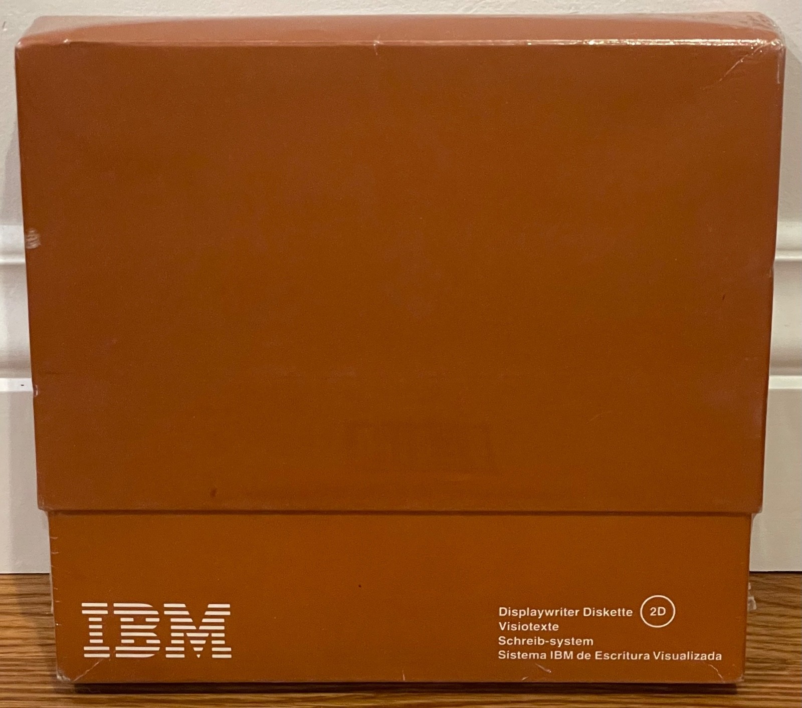 Box of 10 IBM 8 Inch Floppy Disks Still In A Sealed Package Very Rare