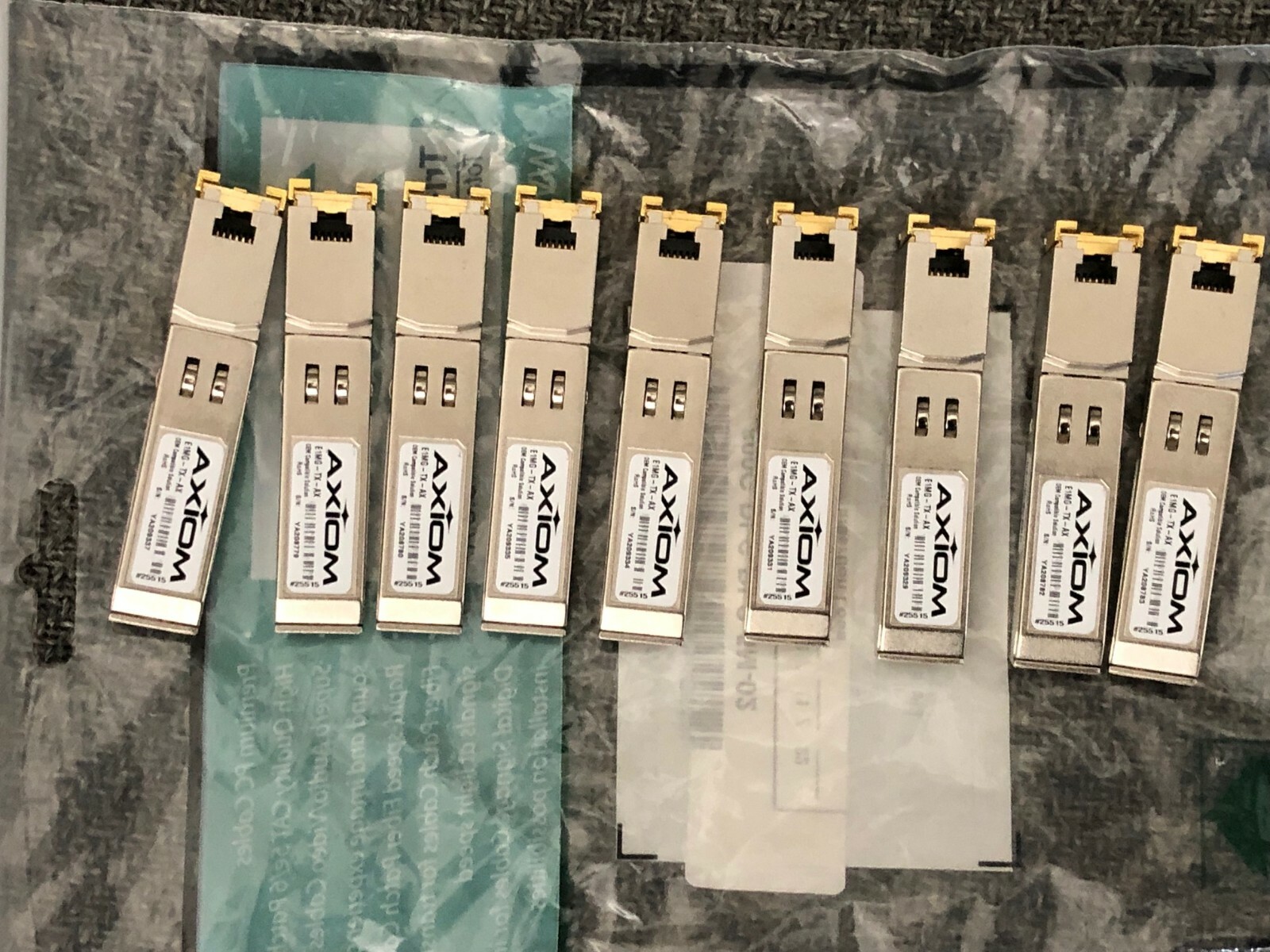 AXIOM E1MG-TX-AX 1000BaseT SFP mini-GBIC Copper Gigabit Transceiver