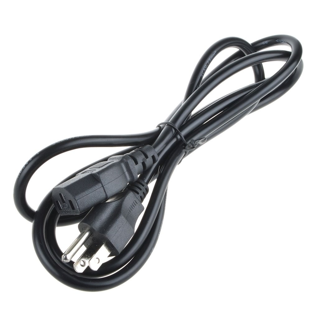 6ft Premium 3-Prong AC Power Cord Lead Cable For MAXENT LCD Plasma TV 3 Pin PSU