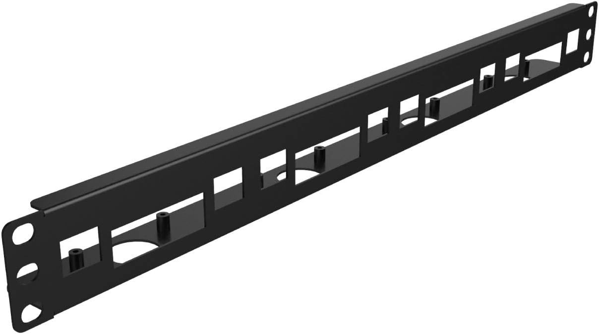 UCTRONICS 1U Rack for Raspberry Pi, 19 Rackmount Supports 1-4 Units of All Raspb