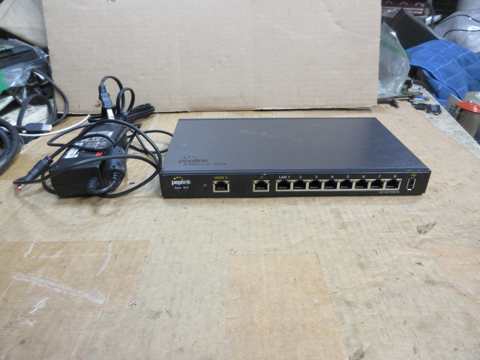 Peplink BPL-ONE Balance One Dual-WAN Router with Dual Band WIFI and 8 Port LAN 